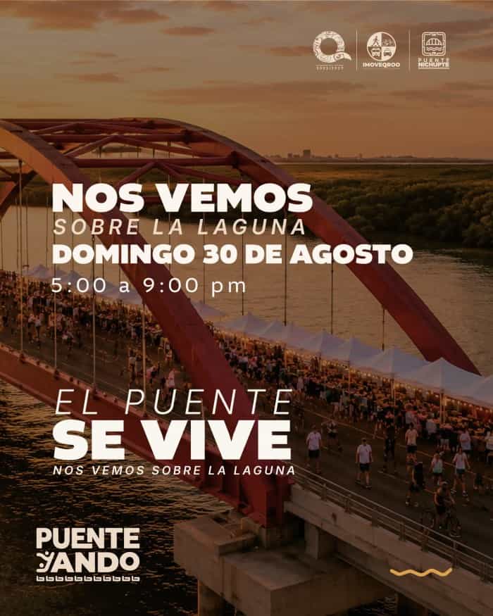 Segunda edición de ‘PuenteAndo’ llega al Nichupté