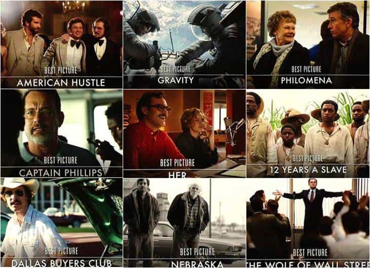 Oscar 2014: Mejor Película