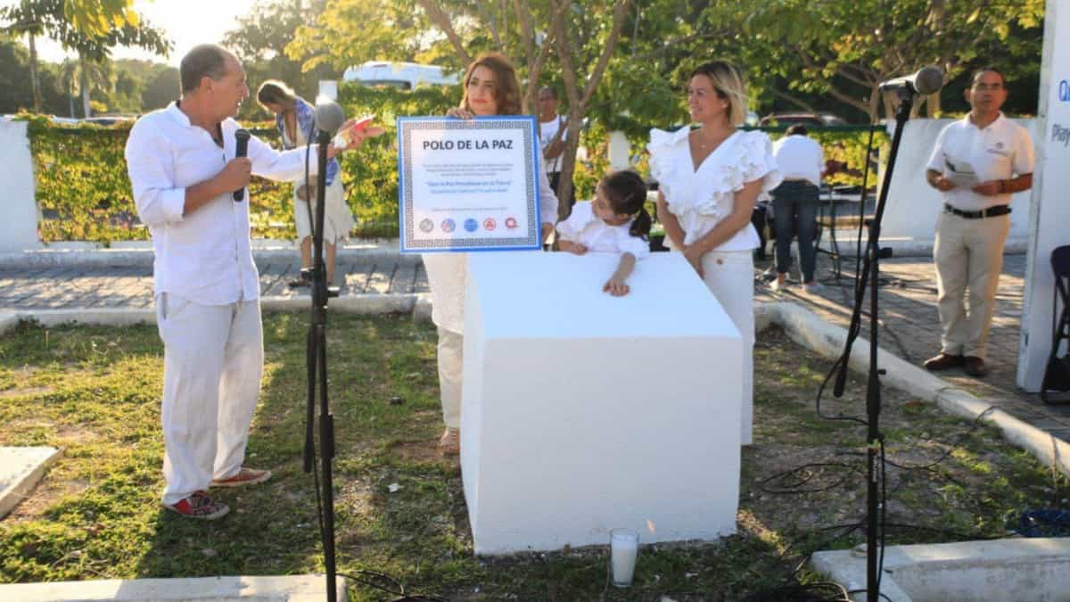 Siembran segundo Polo de Paz en Solidaridad