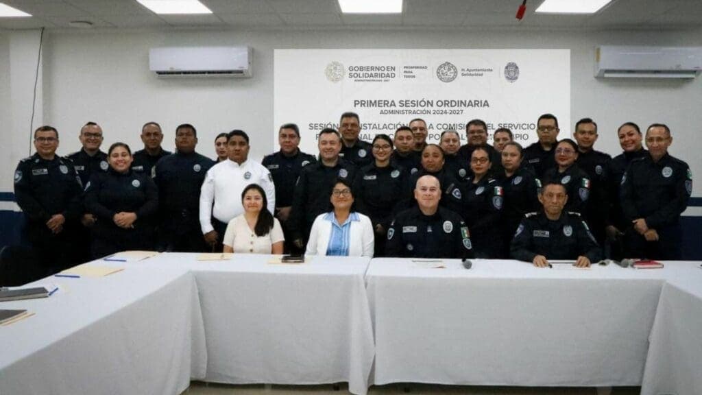 Trabaja Secretaría de Seguridad Ciudadana Municipal por una policía con rostro humano y de primer nivel