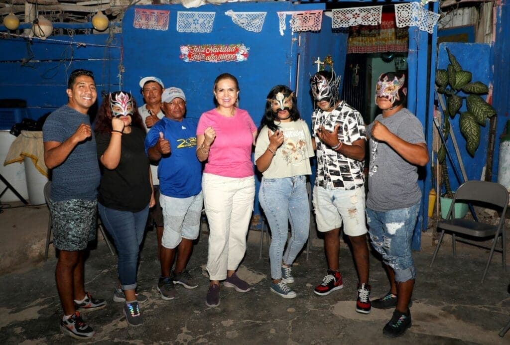 Se le dará mayor impulso a la lucha libre si continúa la renovación de Playa del Carmen: Lili Campos