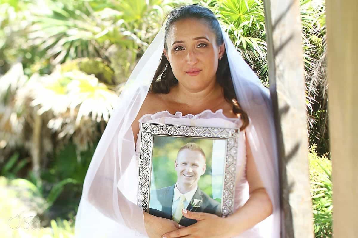 Su prometido murió días antes de la boda y ella inmortalizó su memoria en la Riviera Maya