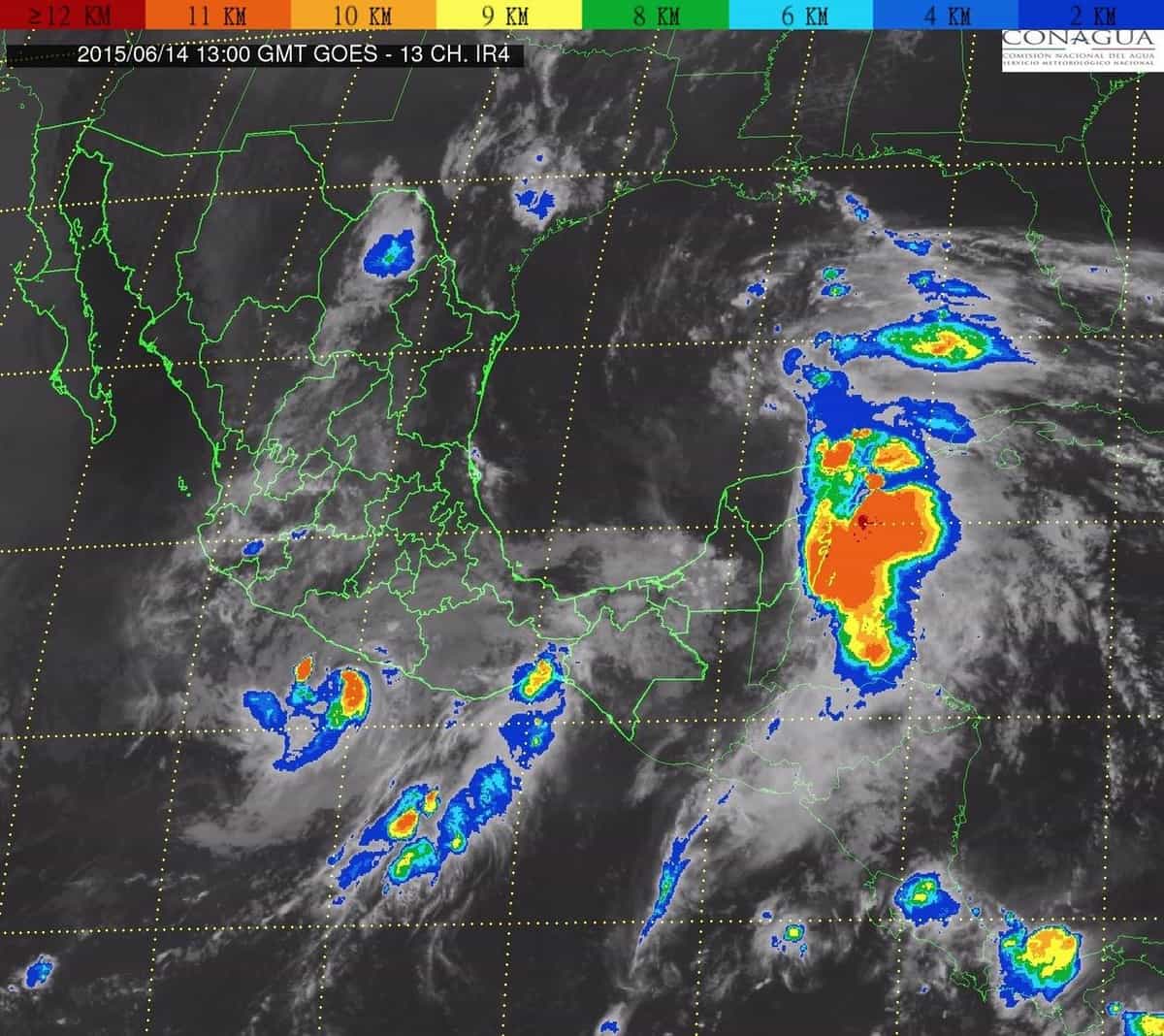Alertan sobre posible tormenta tropical en Quintana Roo.