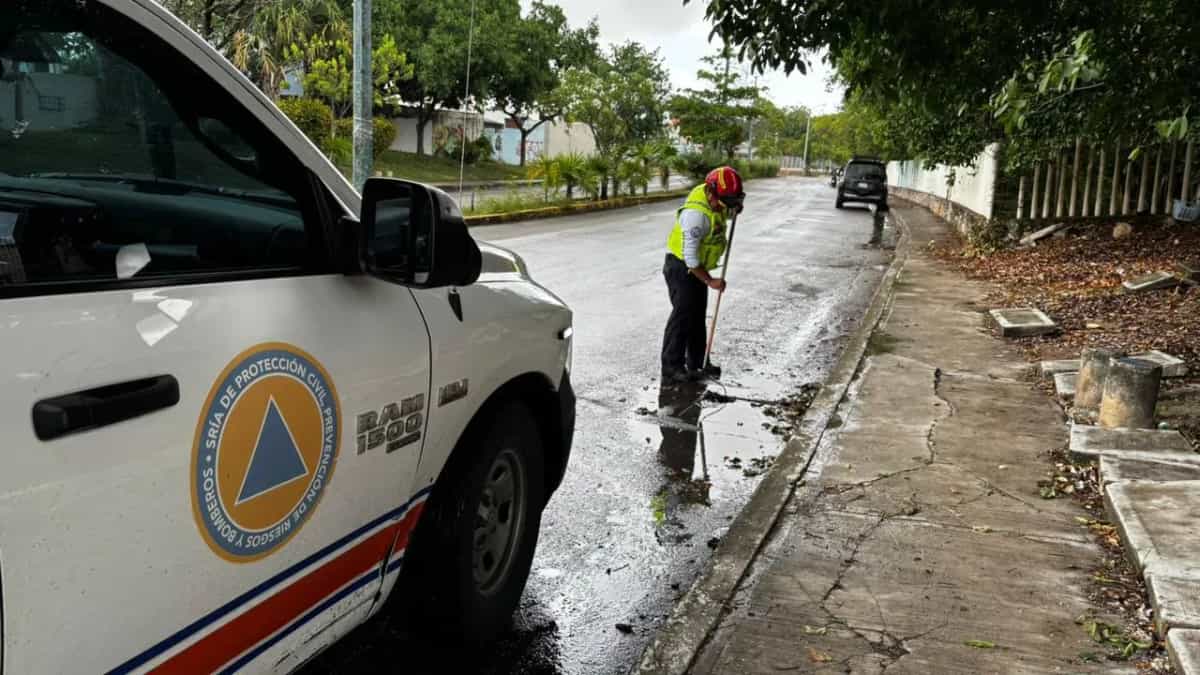 Estefanía Mercado activa el Operativo Tormenta en Playa del Carmen