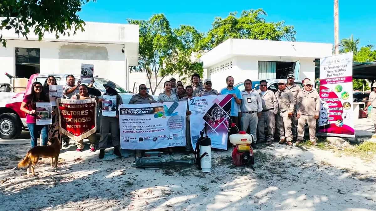 Playa del Carmen refuerza campaña contra dengue y zika