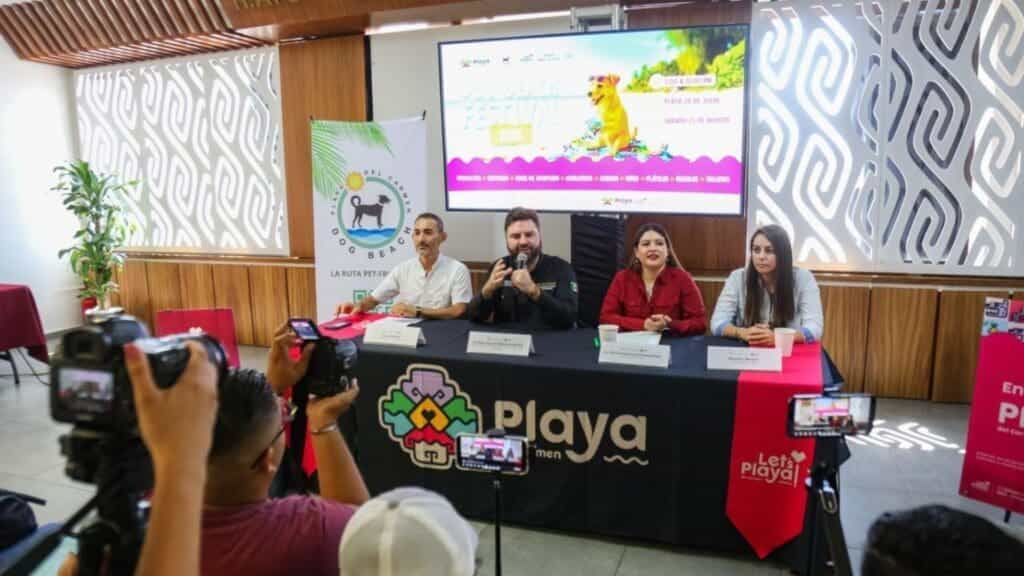 Anuncian el “Dog Beach Festival” en Playa del Carmen, evento para fortalecer el turismo Pet Friendly