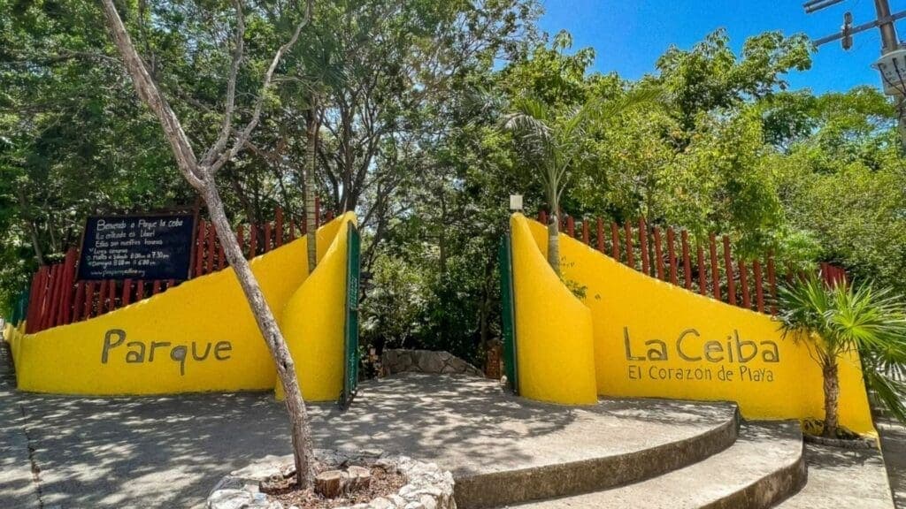Buscan comodato del Parque La Ceiba de Playa del Carmen por 15 años