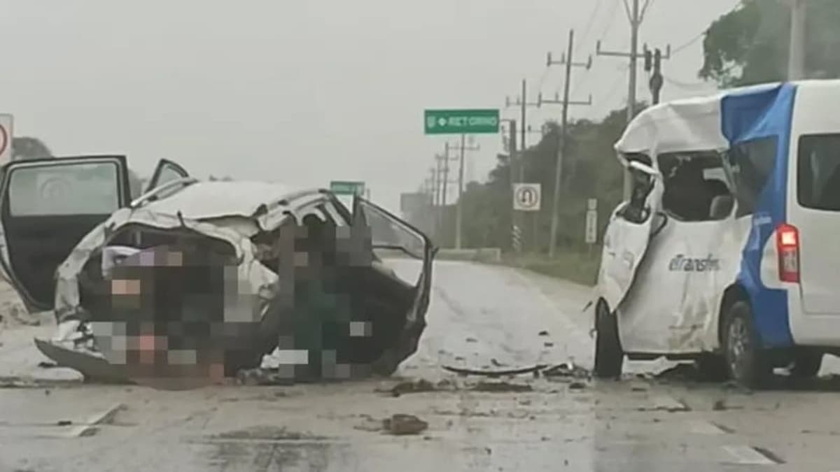 Conductor argentino del accidente que dejó seis muertos en la Riviera Maya, tenía reportes por manejar cansado y a exceso de velocidad