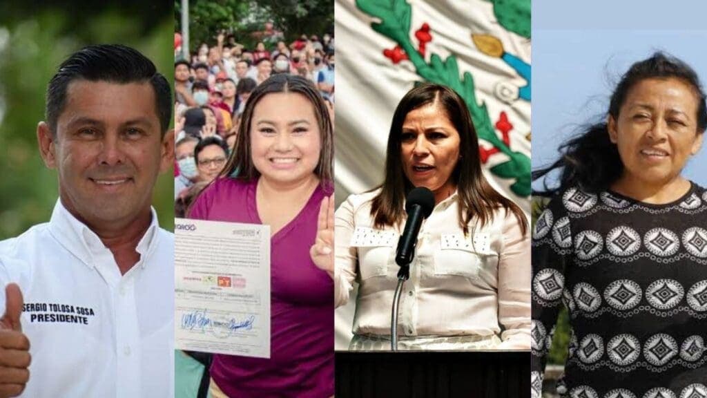 Ellos son quienes buscan la diputación local por el Distrito 12 en Quintana Roo