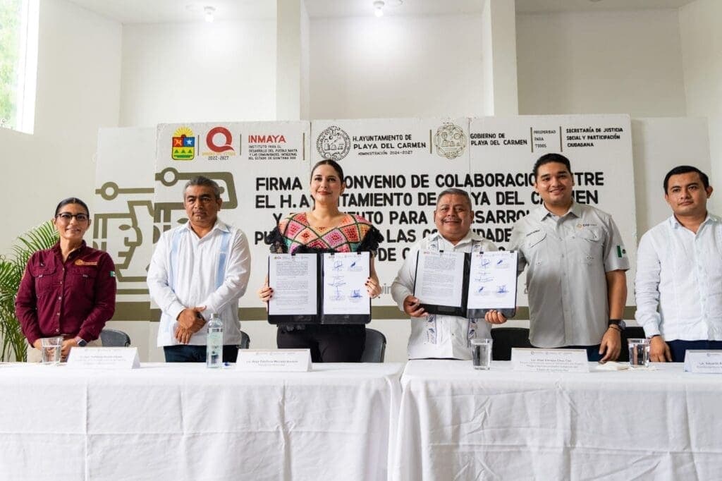 Estefanía Mercado abre nuevos espacios de participación y desarrollo para la comunidad indígena en Playa del Carmen