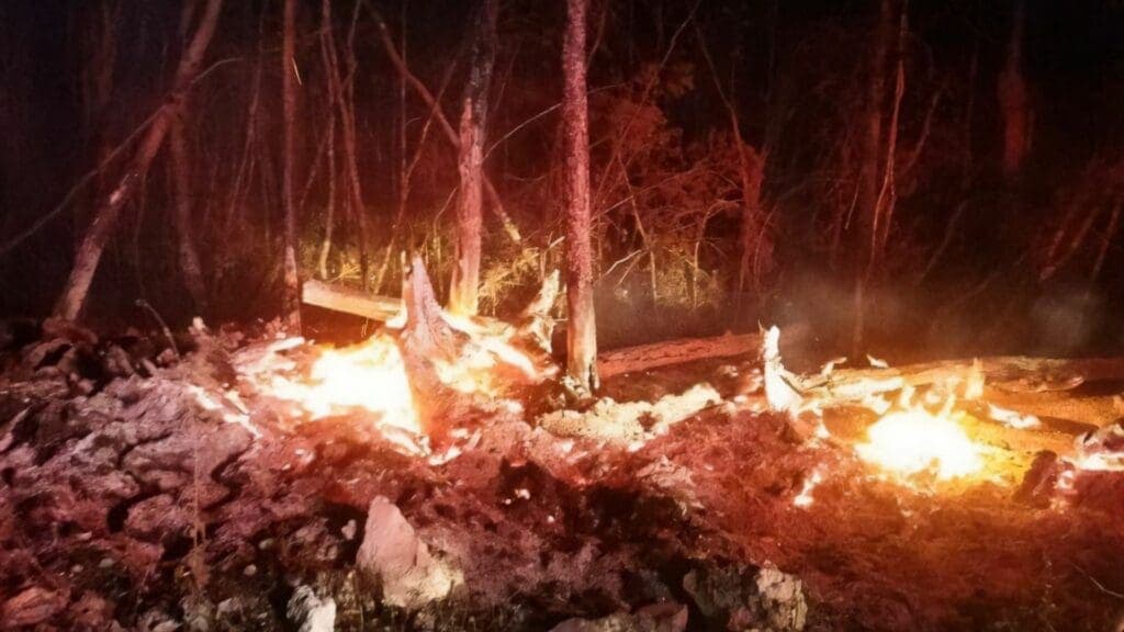 Incendios atendidos y controlados en Solidaridad