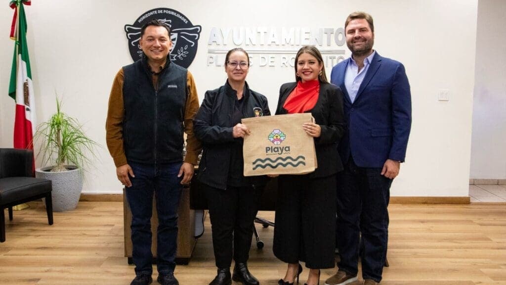 Playa del Carmen consolida lazos de promoción turística: Estefanía Mercado impulsa hermanamiento con Playas de Rosarito