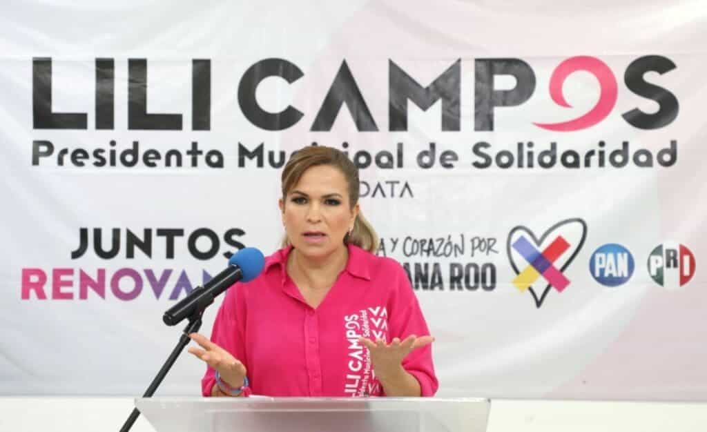 Vamos todos a defender a Solidaridad y a consolidar la renovación de Playa del Carmen: Lili Campos